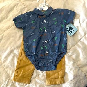 Brand new with tags! Baby boys 2 piece summer set